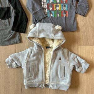 The Beatles, Sesame Street - 5 Baby Boy Long Sleeve Shirts and Sweatshirt